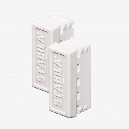 Stabila 20085 Type 80 T Level End Caps 2 20085-STABILA